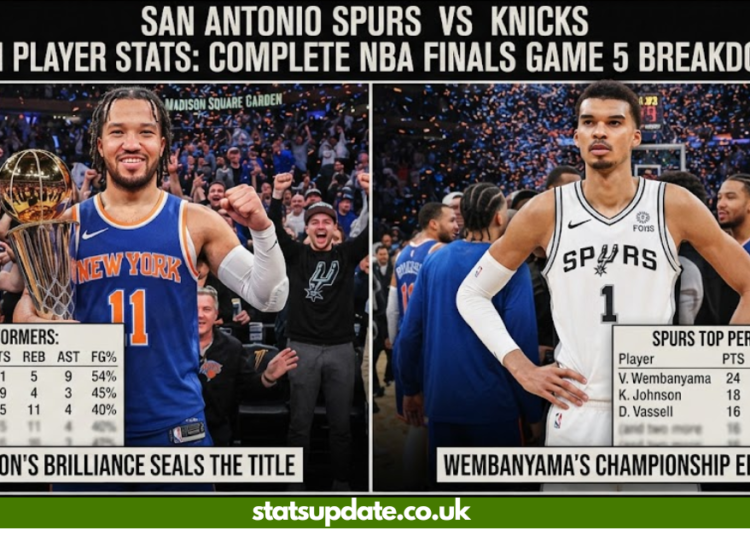 San Antonio Spurs vs Knicks Match Player Stats