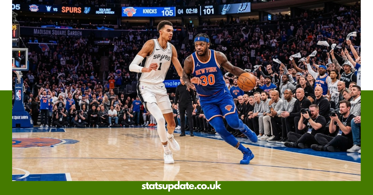 Knicks vs San Antonio Spurs Match: Highlights & Score 