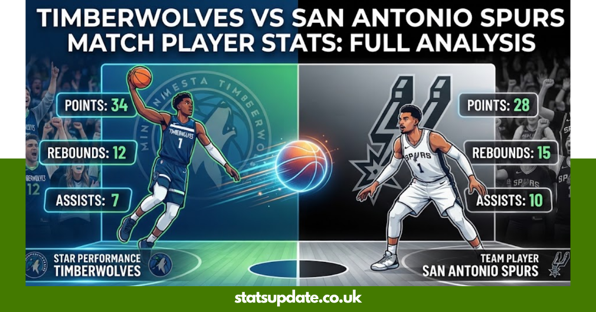 Timberwolves vs San Antonio Spurs Match Player Stats: Full Analysis