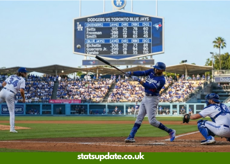 Dodgers vs Toronto Blue Jays Match Player Stats