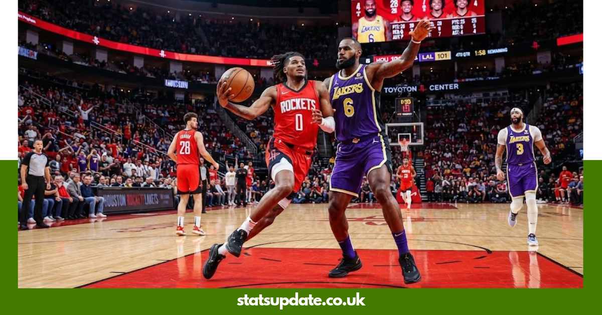 Houston Rockets vs Lakers Match Player Stats | Full Game Analysis & Player Performances