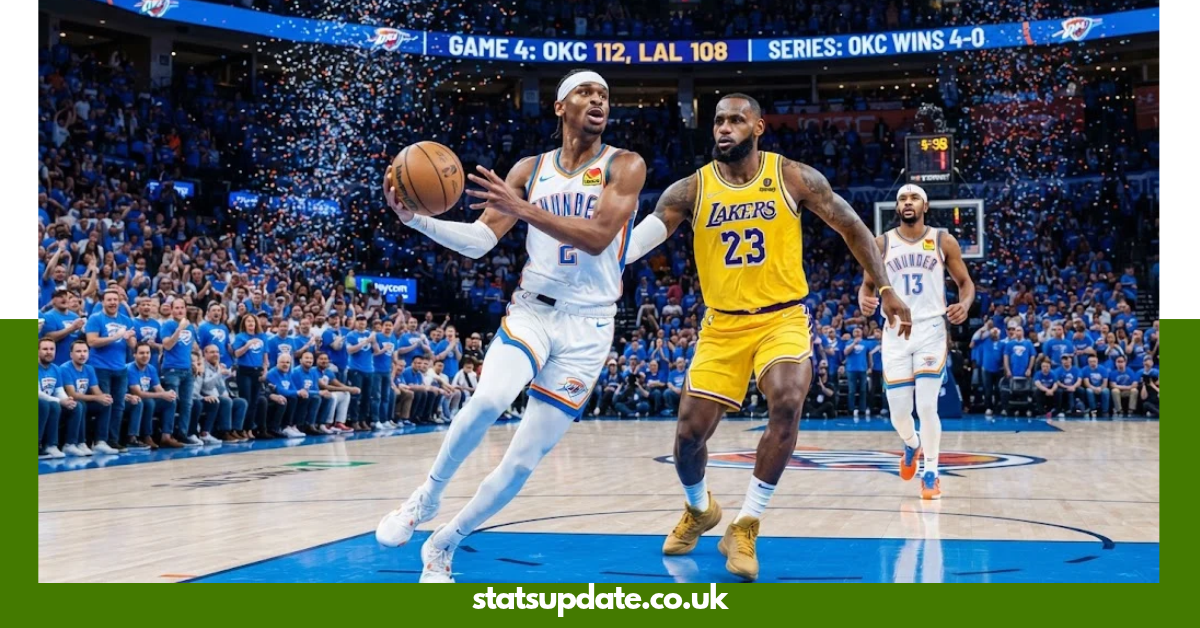 Oklahoma City Thunder vs Lakers Match Player Stats – 2026 Playoff Breakdown