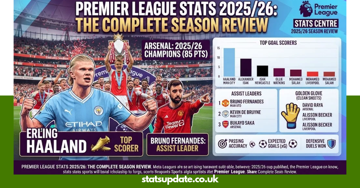 Premier League Stats 2025/26: Goals, Assists, Clean Sheets & More