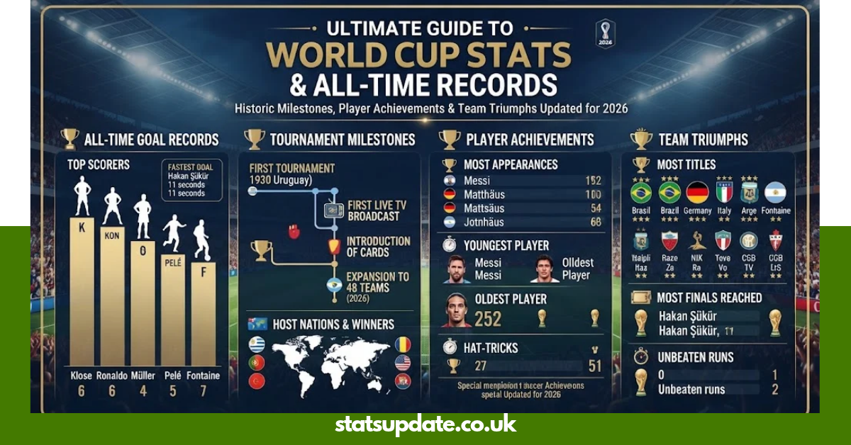 Ultimate Guide to World Cup Stats & All-Time Records