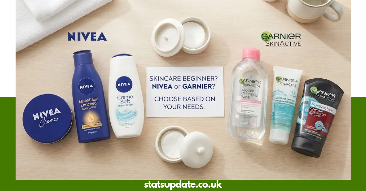 i'm a skincare beginner. is nivea a good starting brand compared to garnier?