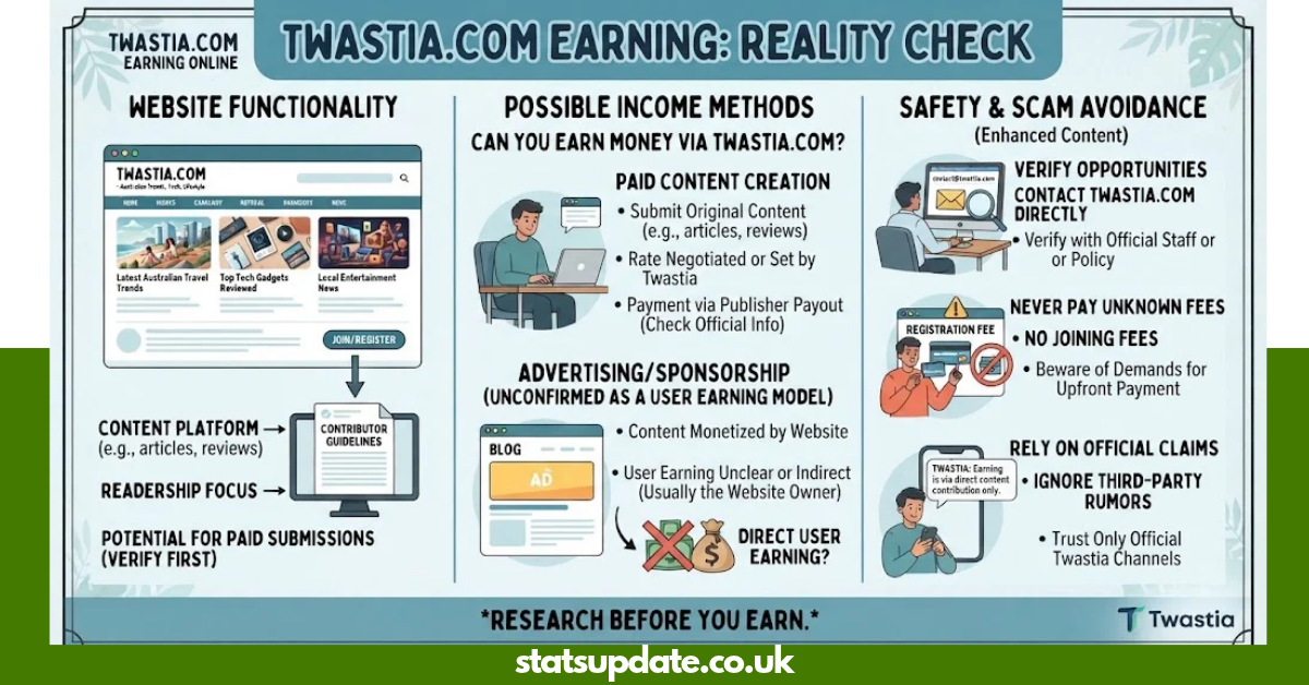 Twastia Com Earning Online: How Can You Make Money?